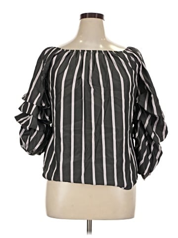Roommates 3/4 Sleeve Blouse (view 1)