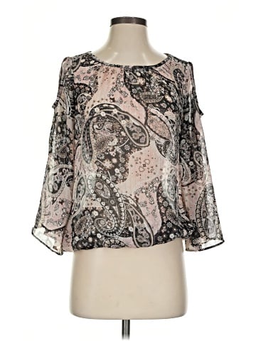7th Avenue Design Studio New York & Company 3/4 Sleeve Blouse (view 1)