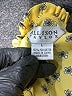 Allison Taylor 100% Polyester Polka Dots Yellow Short Sleeve Blouse Size L - photo 7