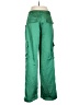 BCBGeneration 100% Polyester Green Cargo Pants Size S - photo 2