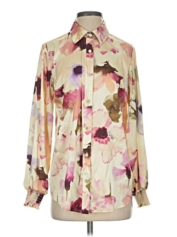 Dennis by Dennis Basso Long Sleeve Blouse (view 1)