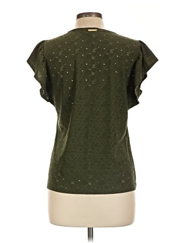 MICHAEL Michael Kors Short Sleeve Blouse (view 2)