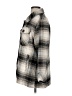Kensie 100% Polyester Plaid Gray Coat Size M - photo 5