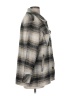 Kensie 100% Polyester Plaid Gray Coat Size M - photo 4