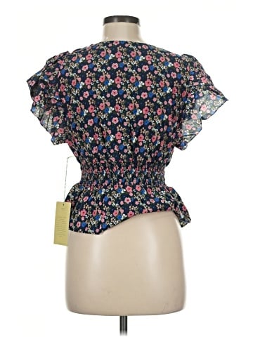 Birds of Paradis by Trovata Short Sleeve Blouse (view 2)