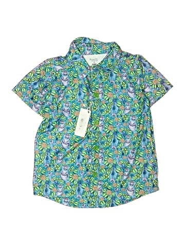 Magnolia Baby Short Sleeve Button-Down Shirt (view 1)