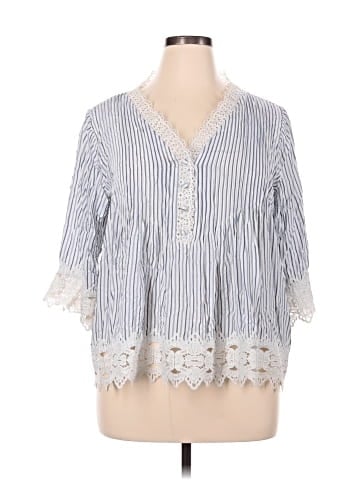 Chelsea & Theodore 3/4 Sleeve Blouse (view 1)