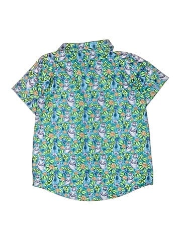 Magnolia Baby Short Sleeve Button-Down Shirt (view 2)