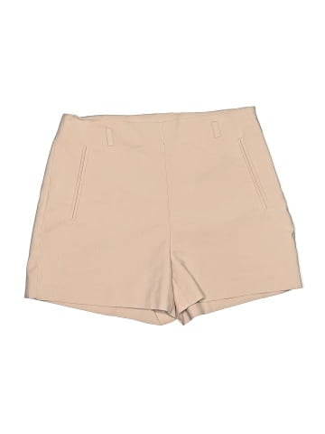 Zara Basic Khaki Shorts (view 1)