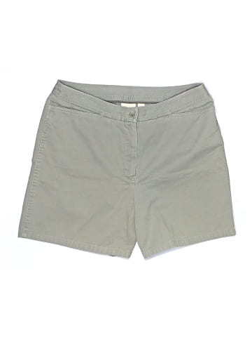 Caslon Khaki Shorts (view 1)