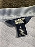 Lands' End Chevron-herringbone Blue Pullover Sweater Size L - photo 7