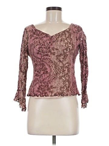 INC International Concepts Long Sleeve Blouse (view 2)