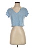 Shein Blue Short Sleeve Top Size XS - photo 1