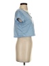 Shein Blue Short Sleeve Top Size XS - photo 4