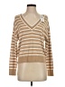 Express Stripes Tan Pullover Sweater Size XS - photo 1