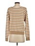 Express Stripes Tan Pullover Sweater Size XS - photo 2