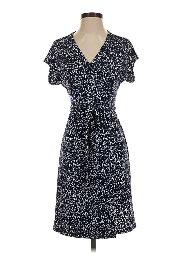 Pre-owned Originality Casual Dress In Blue