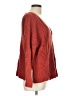 Cupcakes & Cashmere 100% Nylon Red Pullover Sweater Size L - photo 4