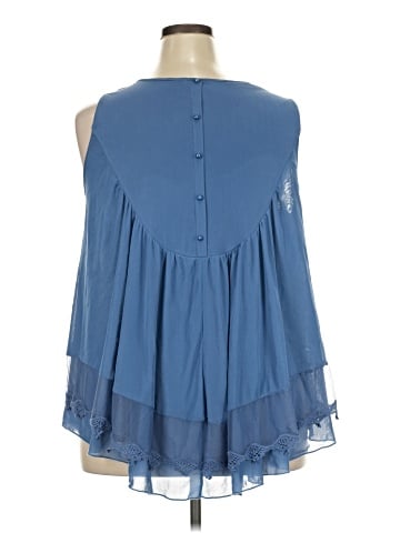 Ultra Pink Sleeveless Blouse (view 2)