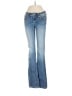 Miss Me 100% Cotton Paisley Silver Jeans Size 35 waist - photo 1