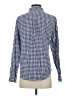 L.L.Bean Checkered-gingham Blue Long Sleeve Button-Down Shirt Size S - photo 2