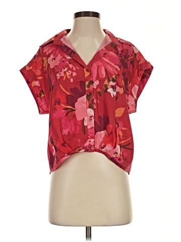Kut from the Kloth Short Sleeve Blouse (view 1)