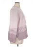 Ella Moss Stripes Pink Pullover Sweater Size XL - photo 4