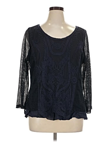 Tantrums 3/4 Sleeve Blouse (view 1)