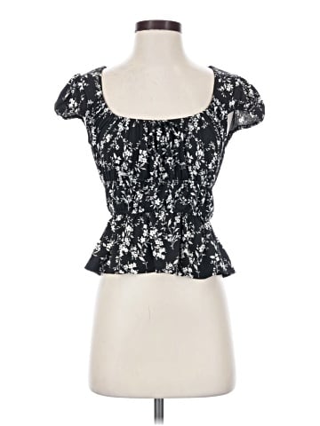 Blue Rain Short Sleeve Top (view 1)