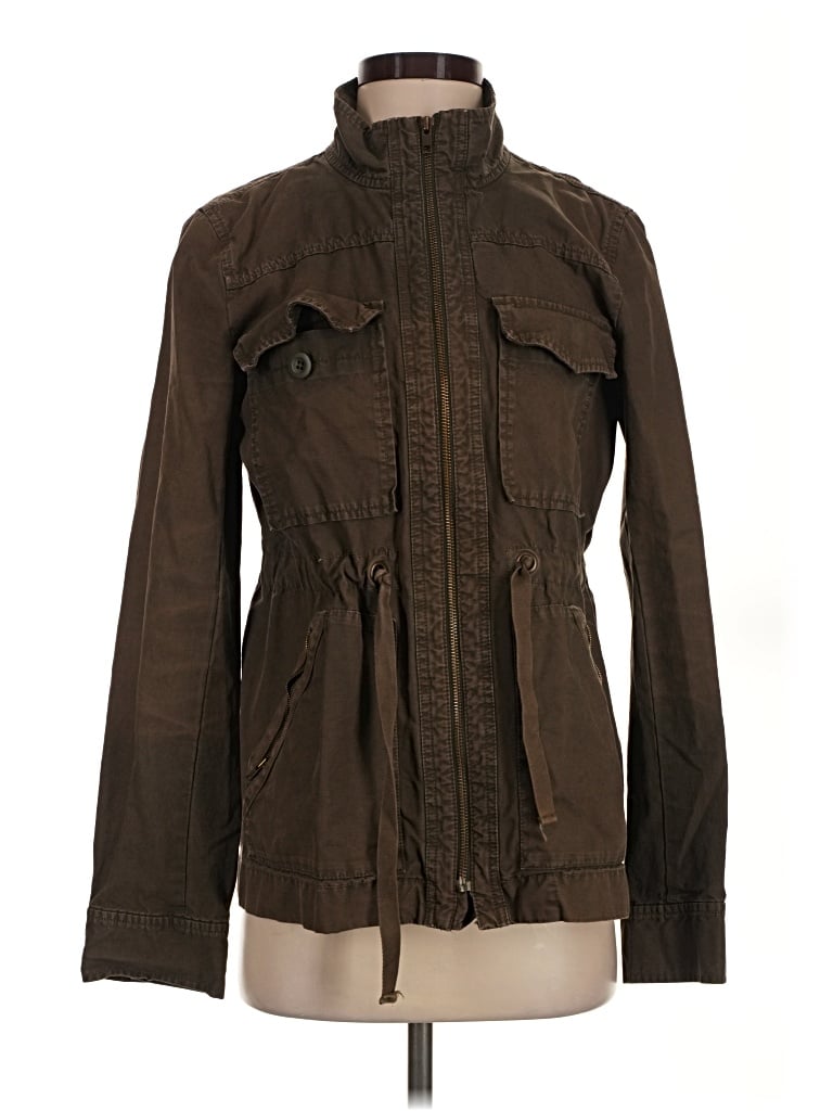 Pre-owned Jcrew Jacket In Brown