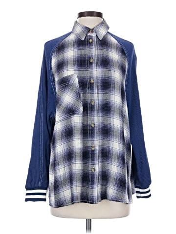 BDG Long Sleeve Button-Down Shirt (view 1)