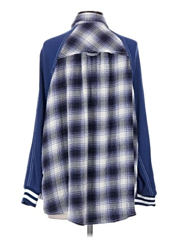 BDG Long Sleeve Button-Down Shirt (view 2)