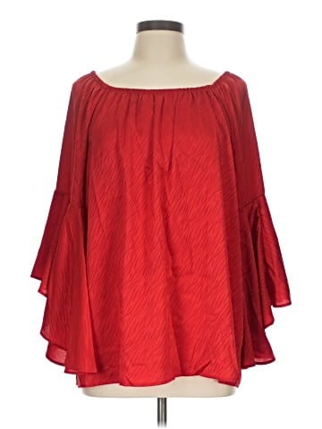 Fever 3/4 Sleeve Blouse (view 1)