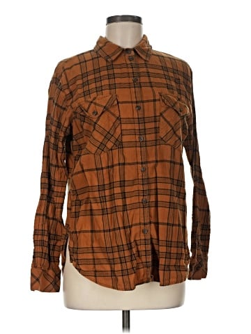 Sanctuary Long Sleeve Button-Down Shirt (view 1)