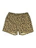 SOFFE Animal Print Yellow Shorts Size S - photo 1