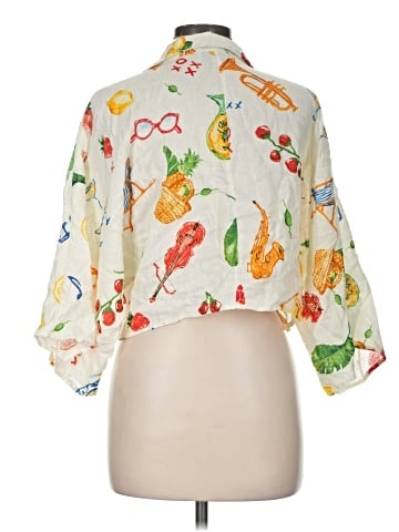 Calypso St. Barth 3/4 Sleeve Blouse (view 2)