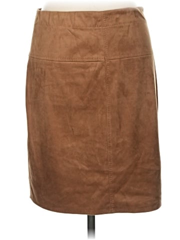 Max Studio Faux Leather Skirt (view 2)