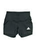 Adidas Solid Black Athletic Shorts Size XS - photo 1