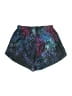 Adidas 100% Polyester Print Blue Athletic Shorts Size 14 - photo 2