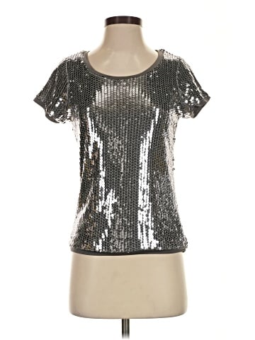 August Silk Short Sleeve T-Shirt (view 1)