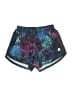 Adidas 100% Polyester Print Blue Athletic Shorts Size 14 - photo 1