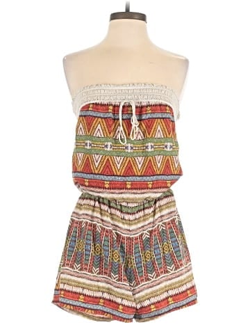 City Triangles Romper (view 1)