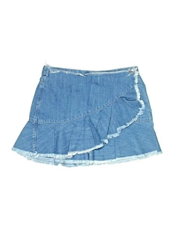 Zara Denim Skirt (view 1)