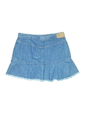 Zara Denim Skirt (view 2)