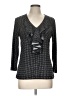 Grace Black Long Sleeve Top Size L - photo 1
