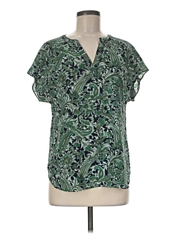 Banana Republic Factory Store Short Sleeve Blouse (view 1)