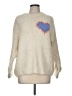 Vintage Havana Hearts Ivory Pullover Sweater Size Med - Lg - photo 1