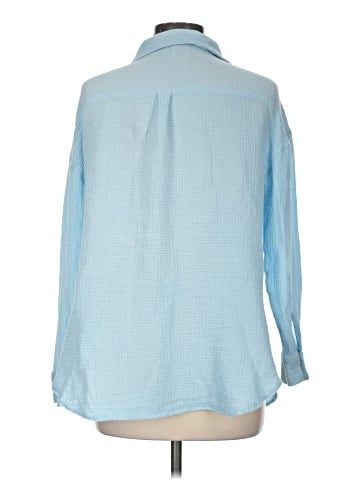 Shade & Shore Long Sleeve Button-Down Shirt (view 2)