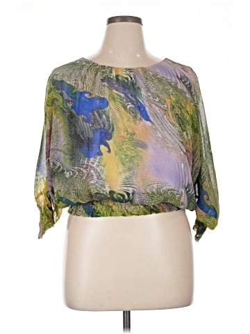 Madison Paige Short Sleeve Blouse (view 1)