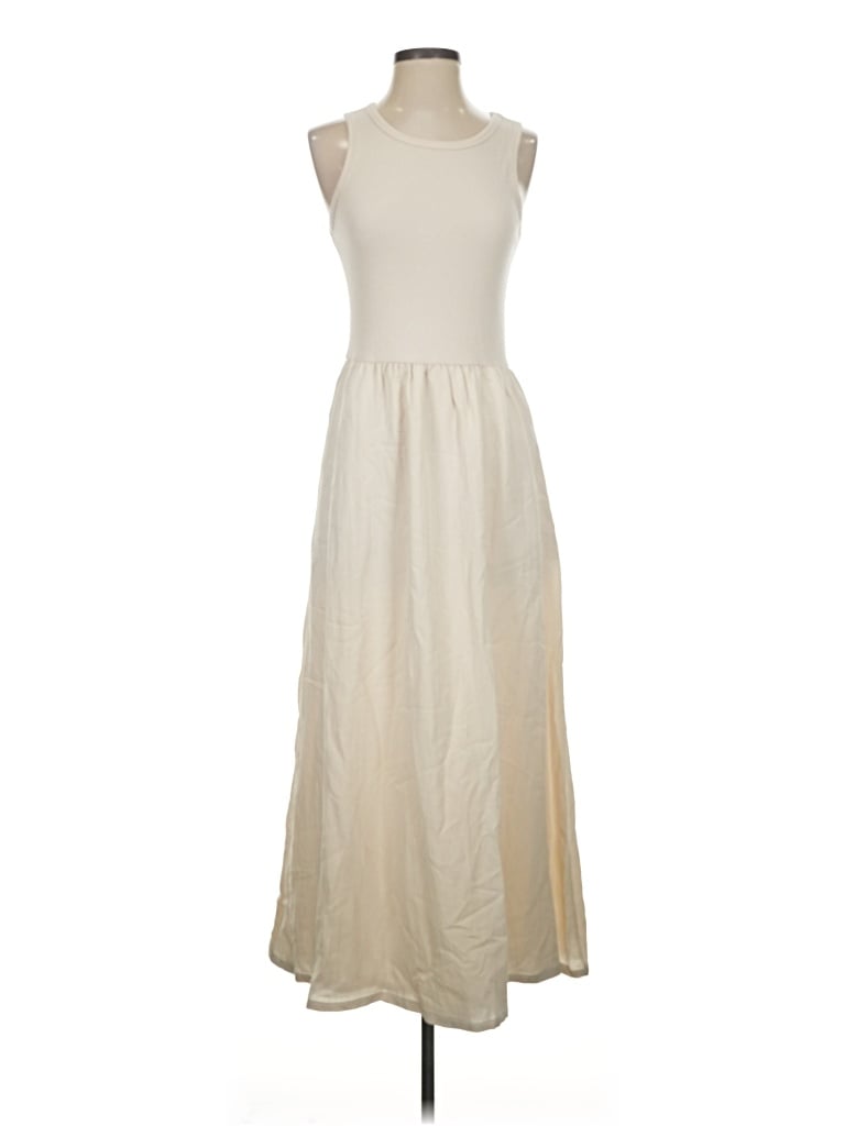 Pre-owned Z Supply Casual Dress In Ivory